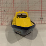 Blue Res O Waver Shark Week Boat ©2000 Matchbox Diecast Cars CI