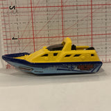 Blue Res O Waver Shark Week Boat ©2000 Matchbox Diecast Cars CI