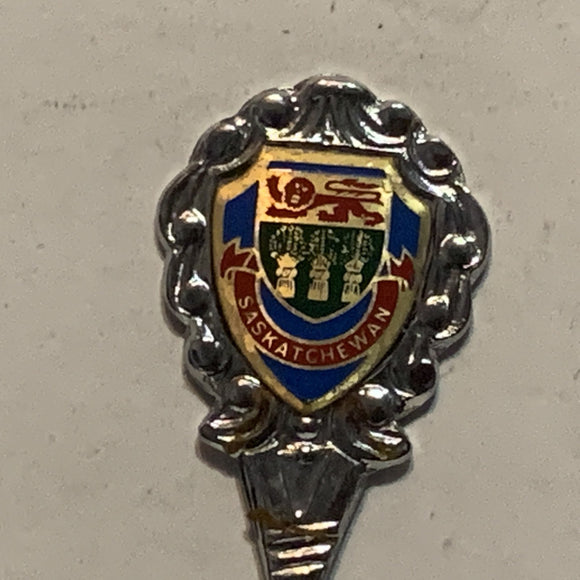 Big 3 Saskatchewan Crest Emblem Collectable Souvenir Spoon CK