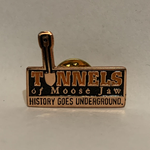 Tunnels of Moose Jaw History Goes Underground Saskatchewan Lapel Hat Pin