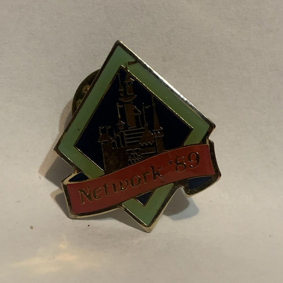 Network '89 Castle Logo Lapel Hat Pin