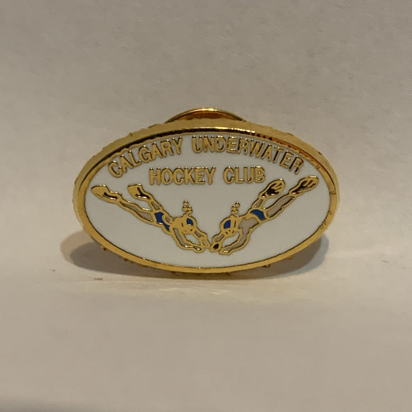 Calgary Underwaqter Hockey Club Lapel Hat Pin