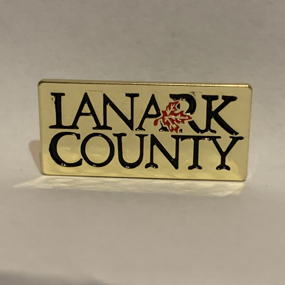 Lanark County Ontario Lapel Hat Pin