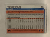 #118 Julio Teheran Atlanta Braves 2019 Topps Series One Baseball Card