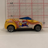 Yellow 48 Team Baseball Opel Frogster 1/56 ©2002 Matchbox Diecast Cars CE