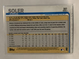 #307 Jorge Soler Kansas City Royals 2019 Topps Series One Baseball Card