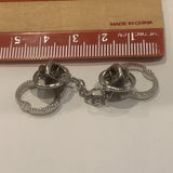 Handcuffs Lapel Hat Pin AC