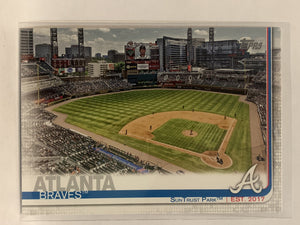 #71 Sun Trust Park Atlanta Braves 2019 Topps Series One Baseball Card