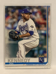 #108 Ian Kennedy Kansas City Royals 2019 Topps Series One Baseball Card