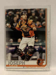 #17 Caleb Joseph Baltimore Orioles 2019 Topps Series One Baseball Card