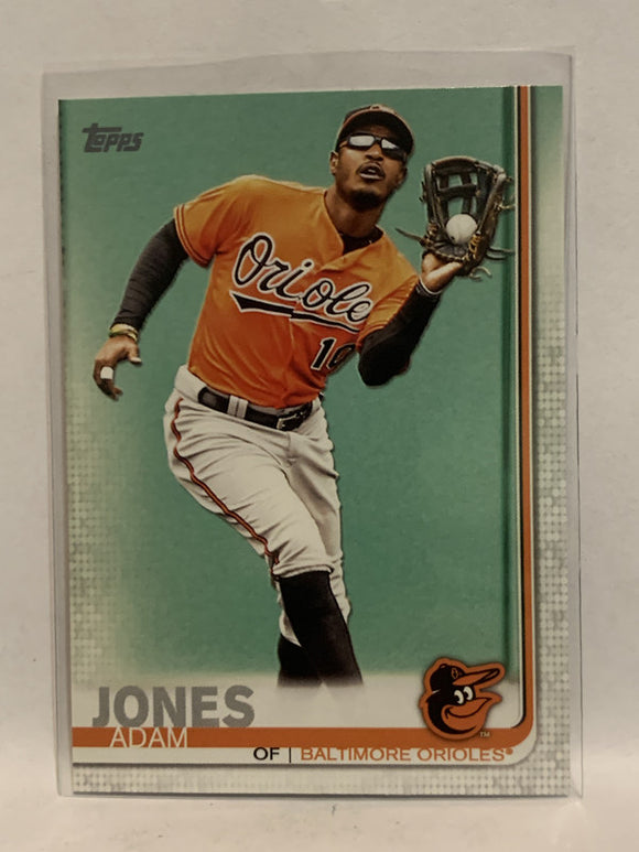 #8 Adam Jones Baltimore Orioles 2019 Topps Series One Baseball Card