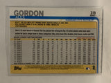 #319 Alex Gordon Kansas City Royals 2019 Topps Series One Baseball Card