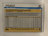 #168 Salvador Perez Kansas City Royals 2019 Topps Series One Baseball Card