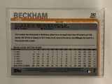 #282 Tim Beckham Baltimore Orioles 2019 Topps Series One Baseball Card