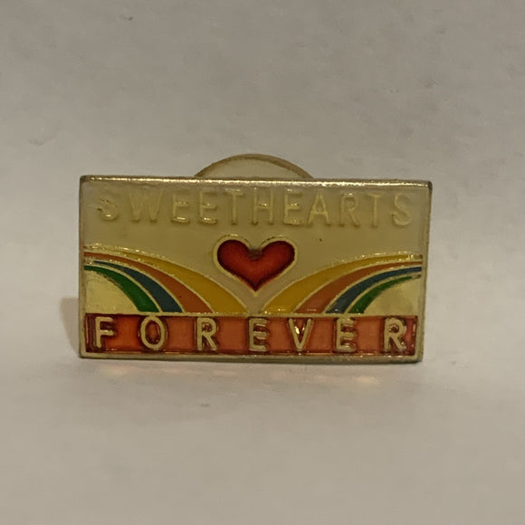 Sweethearts Forever Lapel Hat Pin