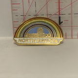 North Dakota Rainbow Lapel Hat Pin