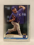 #87 Danny Duffy Kansas City Royals 2019 Topps Series One Baseball Card