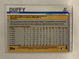 #87 Danny Duffy Kansas City Royals 2019 Topps Series One Baseball Card