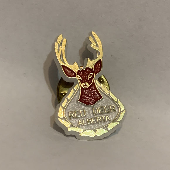 City of Red Deer Alberta Logo Lapel Hat Pin