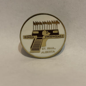 St Paul Alberta Logo Lapel Hat Pin