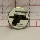 St Paul Alberta Logo Lapel Hat Pin