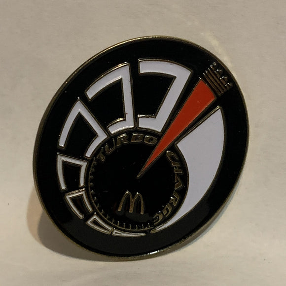 Turbo Charge Mcdonalds Logo Lapel Hat Pin