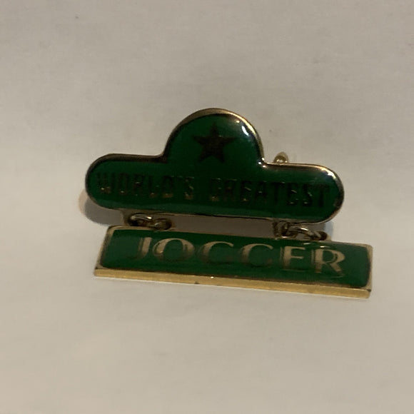 World's Greatest Jogger Lapel Hat Pin