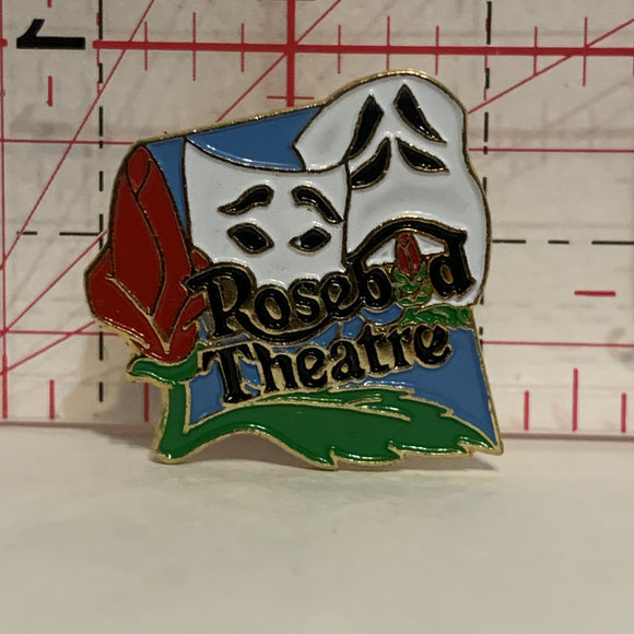 Rosebud Theatre Logo Lapel Hat Pin