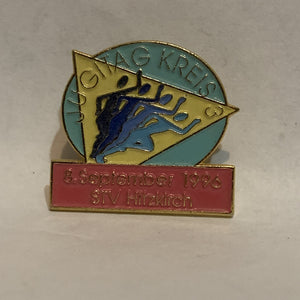 Jugitag Kreis 3 September 8 1996 STV Hitzkirch Logo Lapel Hat Pin