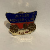 Jubilee Pioneer Club Chuckwagon Calgary Stampede Lapel Hat Pin