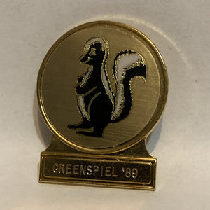 Greenspiel '89 Skunk Logo Lapel Hat Pin