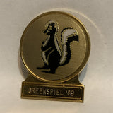 Greenspiel '89 Skunk Logo Lapel Hat Pin