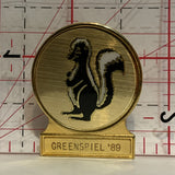 Greenspiel '89 Skunk Logo Lapel Hat Pin