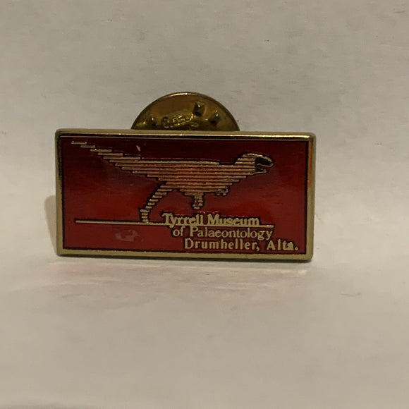 Tyrell Museum of Palaeontology Drumheller Alta Dinosaur Alberta Lapel Hat Pin