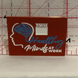 MGEU Healthy Minds at Work Logo Lapel Hat Pin