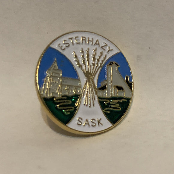 Esterhazy Saskatchewan Logo Lapel Hat Pin