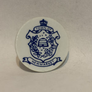 Town of Newmarket Crest Emblem Ontario Lapel Hat Pin