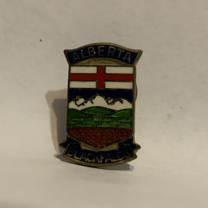 Blackfalds Alberta Crest Emblem Lapel Hat Pin