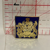 Alberta Coat of Arms Blue Lapel Hat Pin