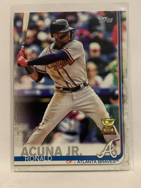 RONALD ACUNA JR 2023 TOPPS SERIES 1 STARS OF MLB ATLANTA BRAVES #SMLB-3