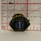 Emergency Medical Services Department Calgary Logo Lapel Hat Pin