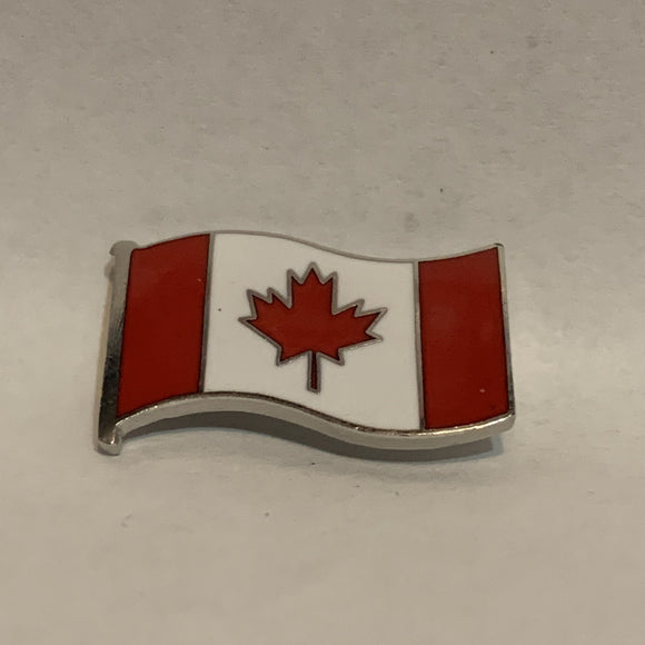 Canadian Flag Lapel Hat Pin