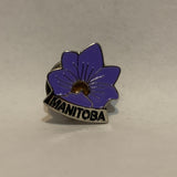 Manitoba Crocus Flower Lapel Hat Pin