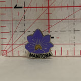 Manitoba Crocus Flower Lapel Hat Pin