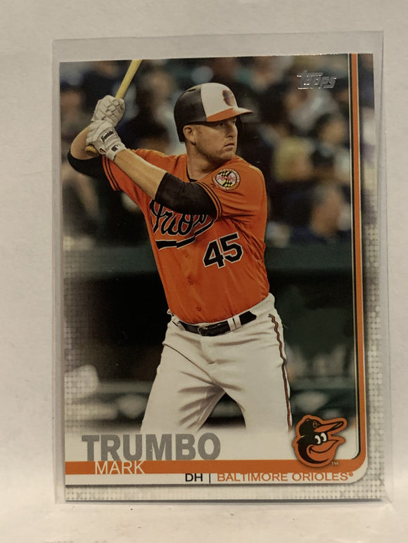 #131 Mark Trumbo Baltimore Orioles 2019 Topps Series One Baseball Card