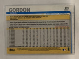 #319 Alex Gordon Kansas City Royals 2019 Topps Series One Baseball Card