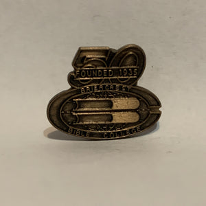 Brier Crest Bible College 50 Founded 1935 Lapel Hat Pin