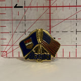 Alberta United States Friendship Flags Lapel Hat Pin