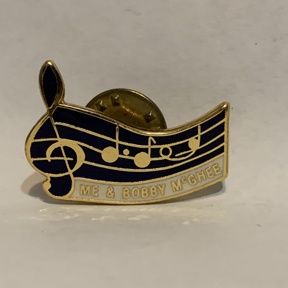 Me & Bobby Mcghee Music Notes Lapel Hat Pin