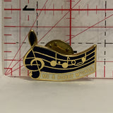 Me & Bobby Mcghee Music Notes Lapel Hat Pin